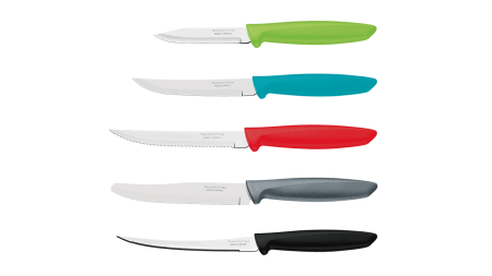 5" (13cm) Tomato Knife Black. Loose Knife